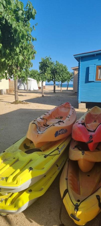Camping El Pinar Platja Santa Susanna Exterior photo
