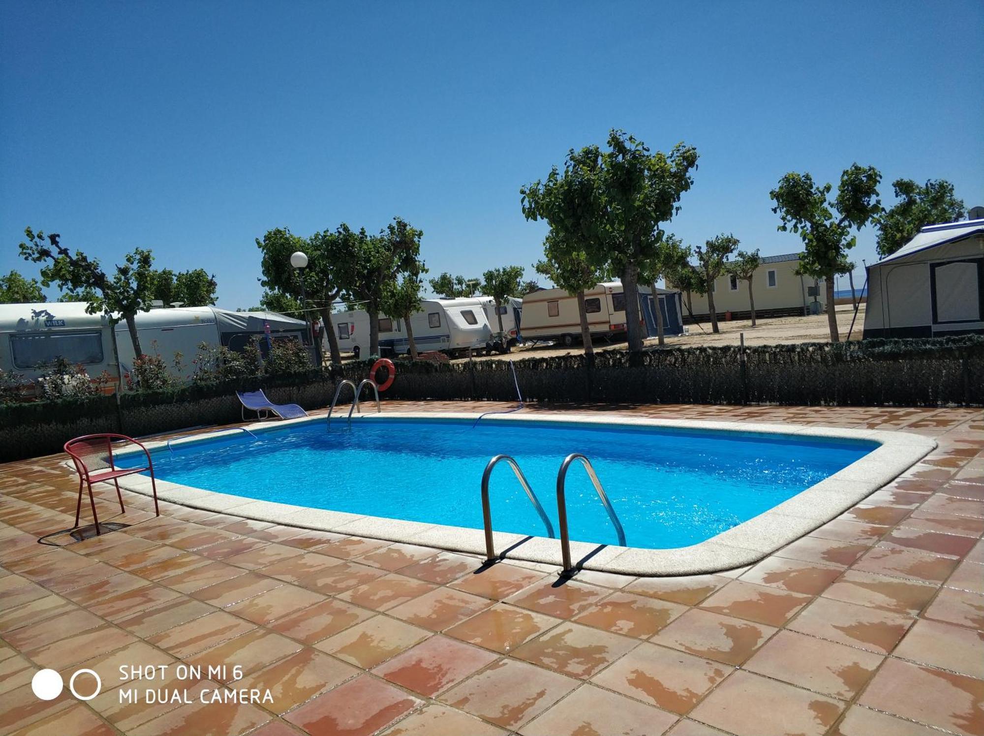 Camping El Pinar Platja Santa Susanna Exterior photo